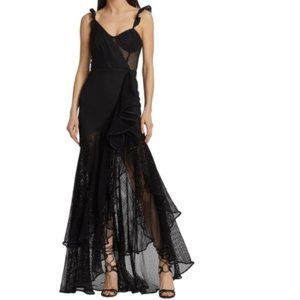 Patbo Tulle & Crepe Gown